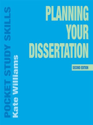 cover image of Planning Your Dissertation